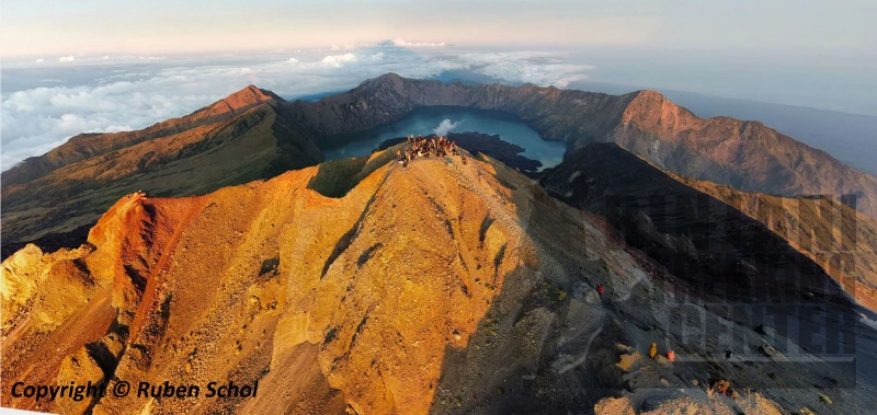 The best month to visit Rinjani Mountain
