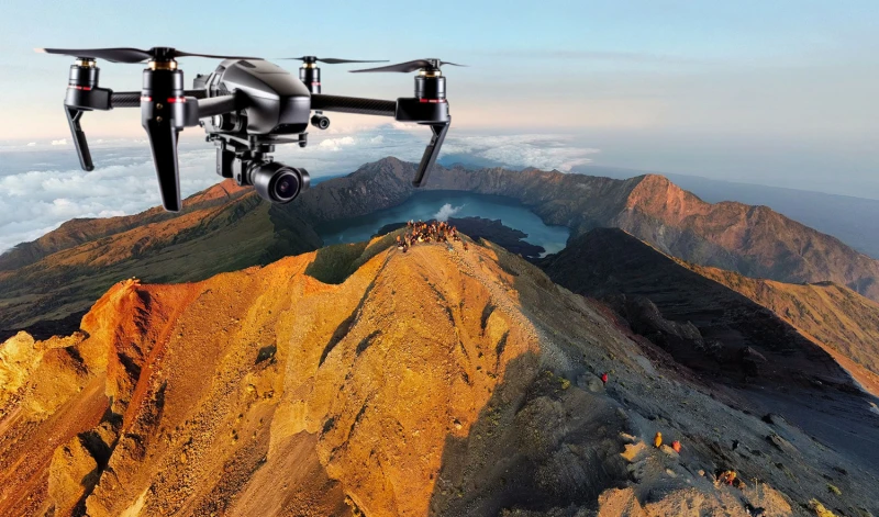 Nieuwsupdate: Voor Het Gebruik Van Drones Op De Berg Rinjani Is Speciale Toestemming Vereist