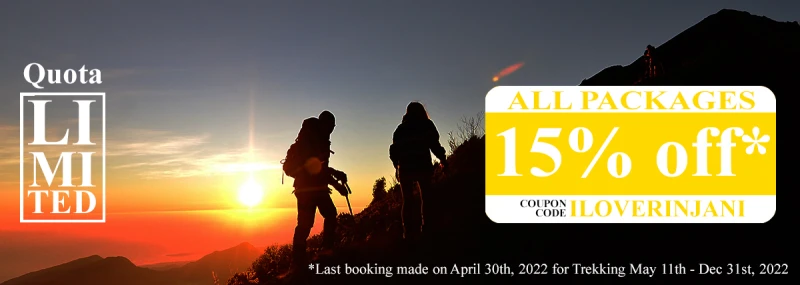 ILoveRinjani - Discount