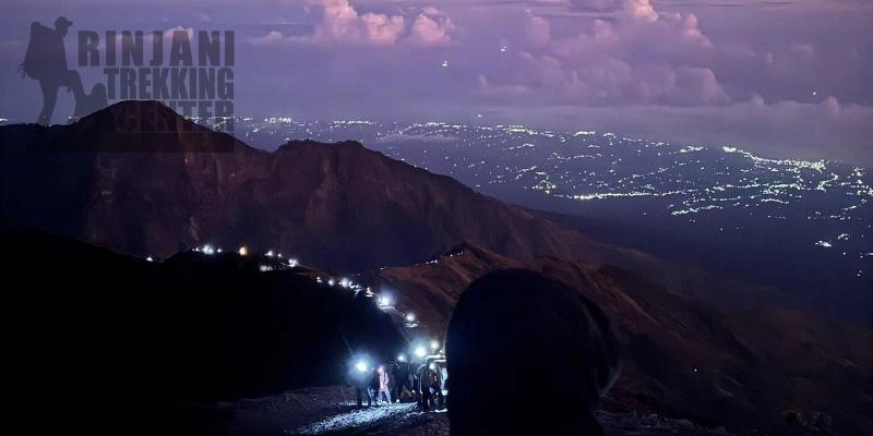 Summit attack Rinjani